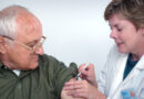 Patient modtager vaccine mod Corona virus